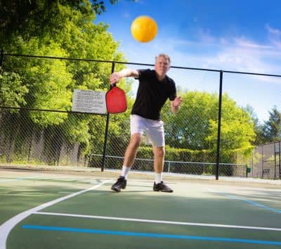 pickleball close look